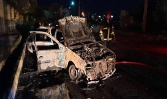 انفجار یک خودرو در رباط کریم با 6 سرنشین