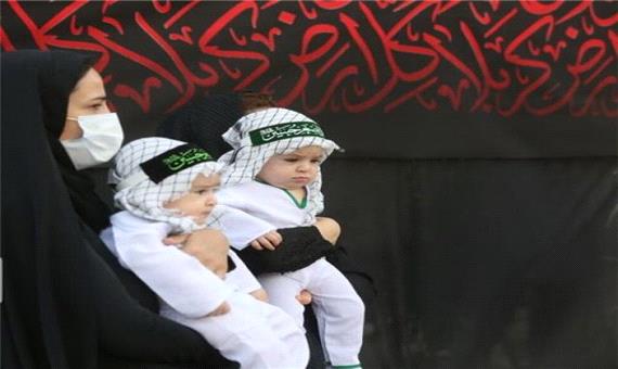 برگزاری همایش شیرخوارگان حسینی کرمان در جوار مرقد سردار دلها