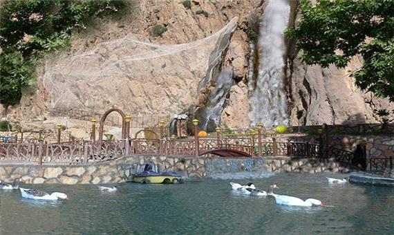 آبشار مصنوعی شهرستان دالاهو به بهره‌برداری رسید