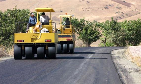 آسفالت 131 کیلومتر راه مواصلاتی در کردستان
