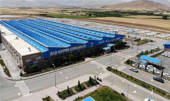 افزایش 25 درصدی تولیدات ایران خودرو در کرمانشاه