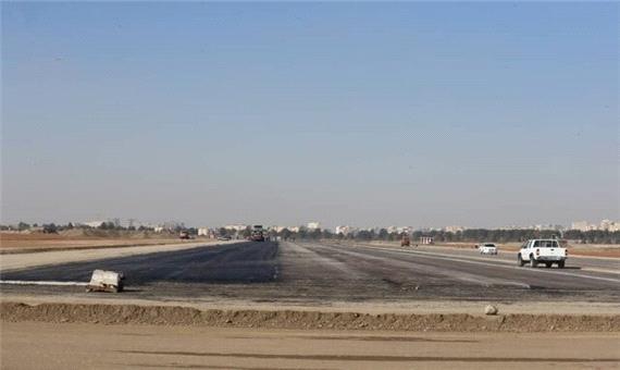53 درصد پروژه توسعه باند فرودگاه کرمانشاه انجام شده است