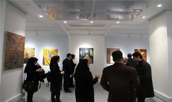 نمایشگاه نقاشی هنرمند کردستانی در سنندج گشایش یافت