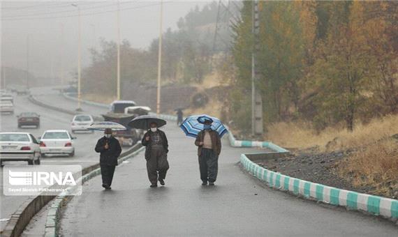 باد و باران کردستان را فرا می‌گیرد