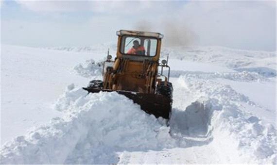 جابه جایی 700 هزار تن برف در سطح کردستان