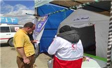 16 هزار و 718 نفر از خدمات حوزه داوطلبان هلال احمر کردستان بهره‌مند شدند