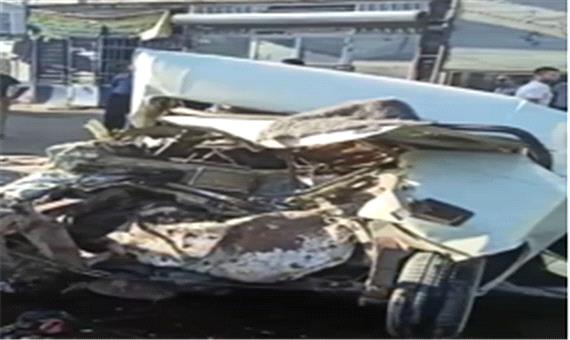 خستگی و خواب‌آلودگی راننده در کرمانشاه حادثه‌ساز شد