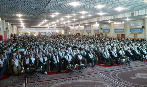 همایش بزرگ بسیج در کرمانشاه برگزار شد