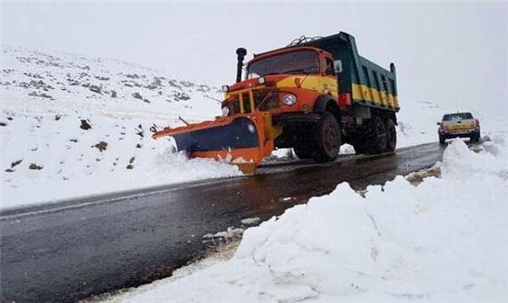 1596 کیلومتر راه روستایی در کرمانشاه تسط راهداری برف روبی شد