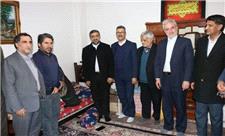 دیدار استاندار اردبیل با شهدا و جانبازان انقلاب اسلامی