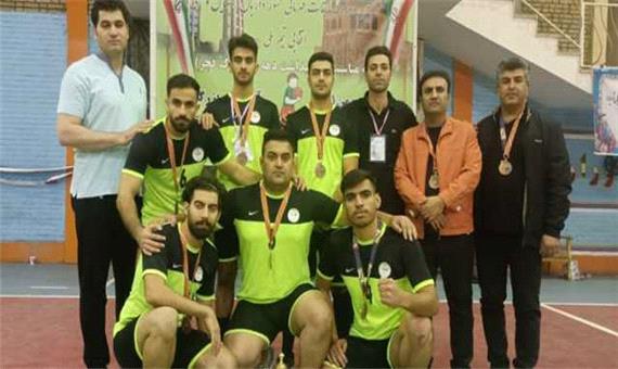 کرمانشاه به مدال برنز مسابقات کشوری داژبال دست یافت
