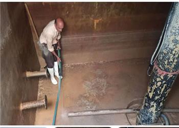 شستوشو و ضدعفونی 18 مخزن آب شرب در مناطق مختلف گیلانغرب