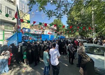 کرمانشاه در مدار ولایت؛ روایتی از شور غدیر در خیابانها