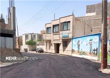 بزرگترین برنامه آسفالت کرمانشاه در سالهای اخیر اجرا میشود