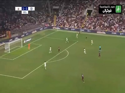 گل انزو کریولی، مهاجم جدید سپاهان مقابل چلسی در لیگ کنفرانس اروپا
