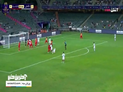 گل دوم الاهلی به القادسیه