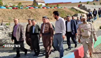 بازدید فرماندار مریوان از روستا‌های بخش سرشیو