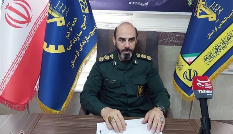 سرهنگ اسماعیلی فرمانده سپاه سنندج شد