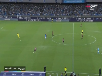 خلاصه بازی ناپولی ۱ - کالیاری ۰