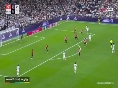 سومین گل مردود رئال مادرید به مایورکا توسط گولر