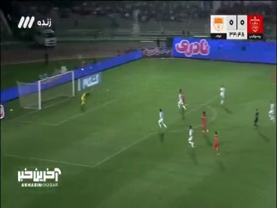 شوت میلاد محمدی با واکنش حامد لک همراه شد