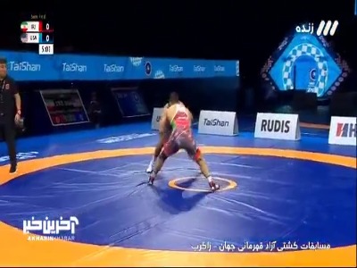 شکست قاسمپور مقابل والنسیا در وزن ۸۶ کیلوگرم
