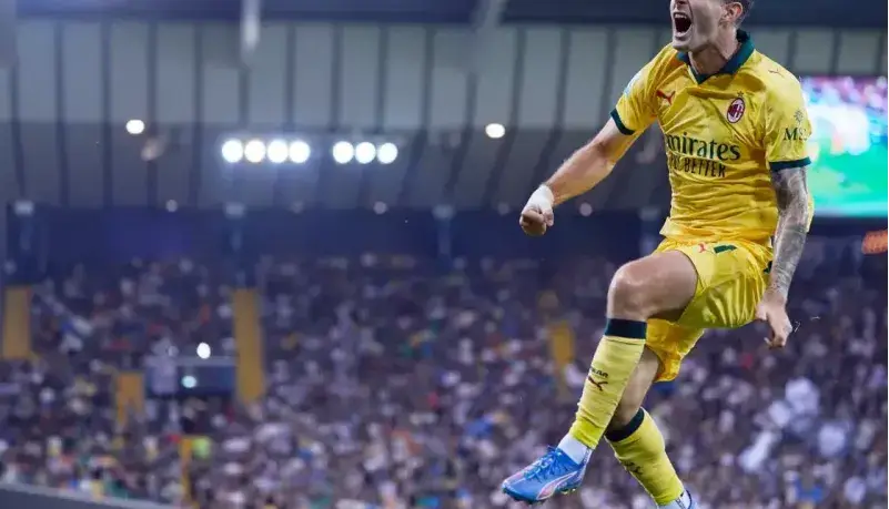 اودینزه 0-3 میلان؛ درخشش پولیشیچ در غیاب مد مکس