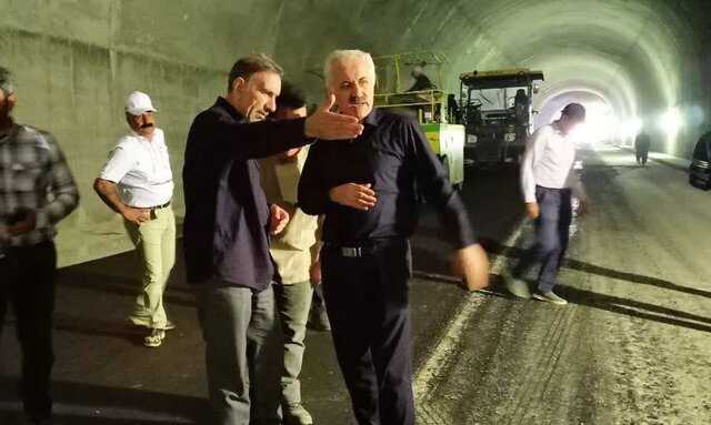 تونل «سیاه‌طاهر» کرمانشاه آماده افتتاح شد
