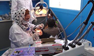 خدمت رسانی جهادی دندانپزشکان در نایسر