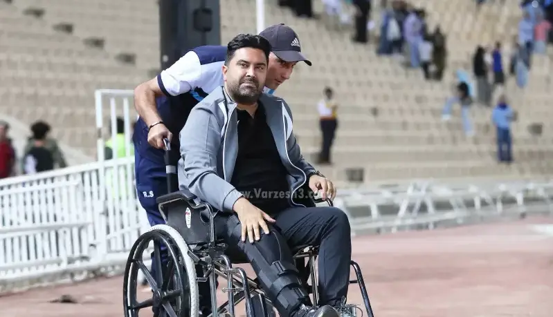 مربی مصدوم لیگ، بی‌خیال تمرینات نمی‌شود