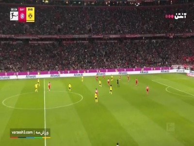 خلاصه بازی بایرن مونیخ ۲ - دورتموند ۱