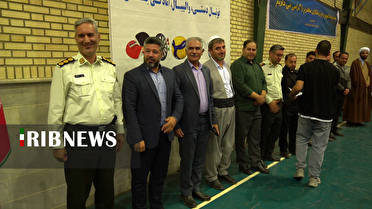 اختتامیه المپیاد ورزشی سربازان وظیفه زندان‌های کردستان