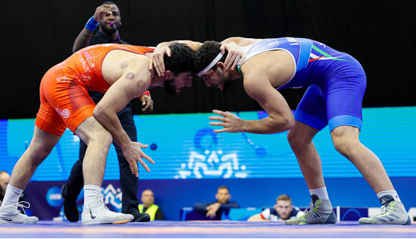 رقابت کشتی‌گیران ایران و آمریکا از نگاه جهانی