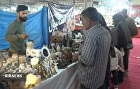 برپایی نمایشگاه تولیدات، سوغات و صنایع دستی در بیجار