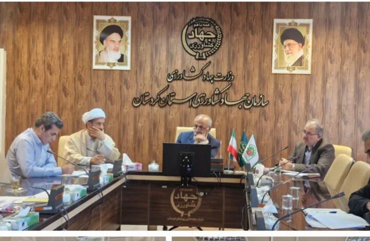 بررسی ۱۲ پرونده در هفتمین جلسه شورای اصلاحات اراضی استان کردستان