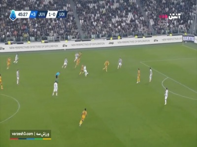 گل اول اودینزه به یوونتوس (زانیولو)