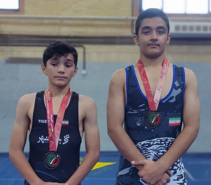 درخشش کشتی‌گیران دهگلان در المپیاد استعدادهای برتر کشور؛ دو مدال برنز
