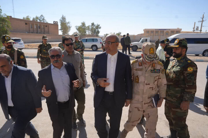 تأکید بر توسعه اقتصادی و امنیتی نفت‌شهر در بازدید میدانی