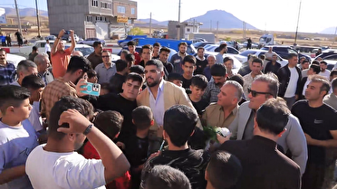 استقبال از قهرمانان ورزشی در سقز