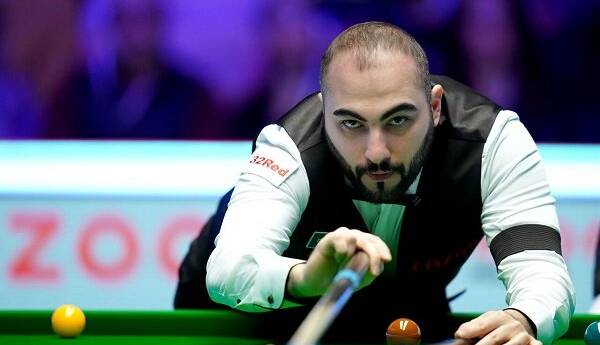 آغاز به کار حسین وفایی در جدول اصلی مسابقات اسنوکر قهرمانی بین‌المللی