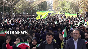 راهپیمایی یوم الله ۱۳ آبان در سنندج