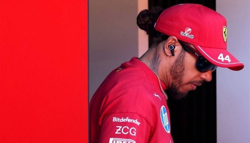 همیلتون به شایعات جدایی از فراری پایان داد