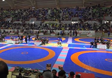 برگزاری اولین فستیوال کشتی سنین پایه در سنندج