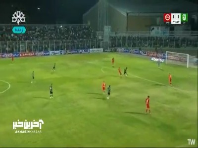 اشتباه مهلک مهدی شیری؛ گل دوم خیبر توسط عیسی مرادی در دقیقه ۵۰__خیبر ۲ - تراکتور ۱