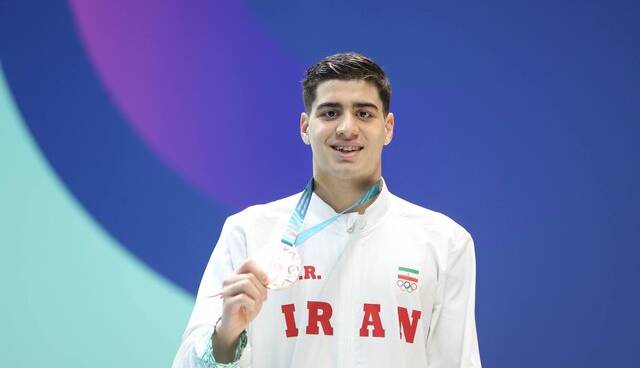 غلامی: شرمنده‌ام که مدال خوش‌رنگ‌تر کسب نکردم