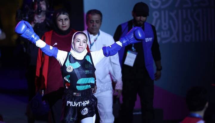 فرشته حسن‌زاده در فینال موی‌تای نقره ای شد