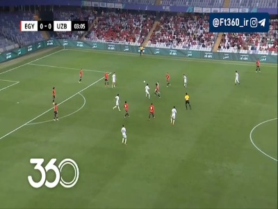 سوپرگل ستاره پرسپولیس؛ گل اول ازبکستان به مصر توسط اورونوف