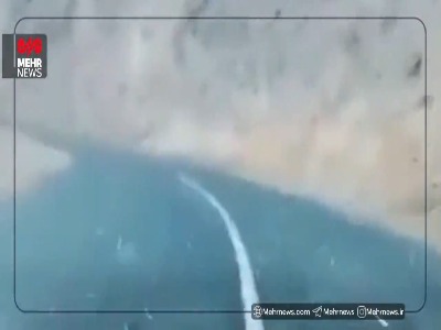 بارش نخستین برف پاییزی در استان کرمانشاه