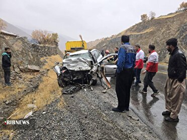 ۴ کشته و یک زخمی در سانحه رانندگی مسیر سنندج_ مریوان