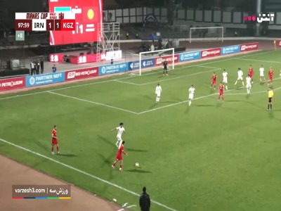 گل دوم قرقیزستان به ایران